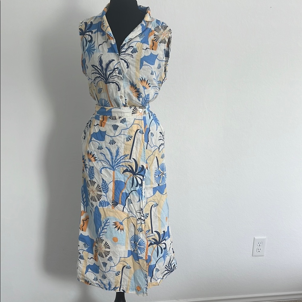 Nicole Miller Tropical Print Set